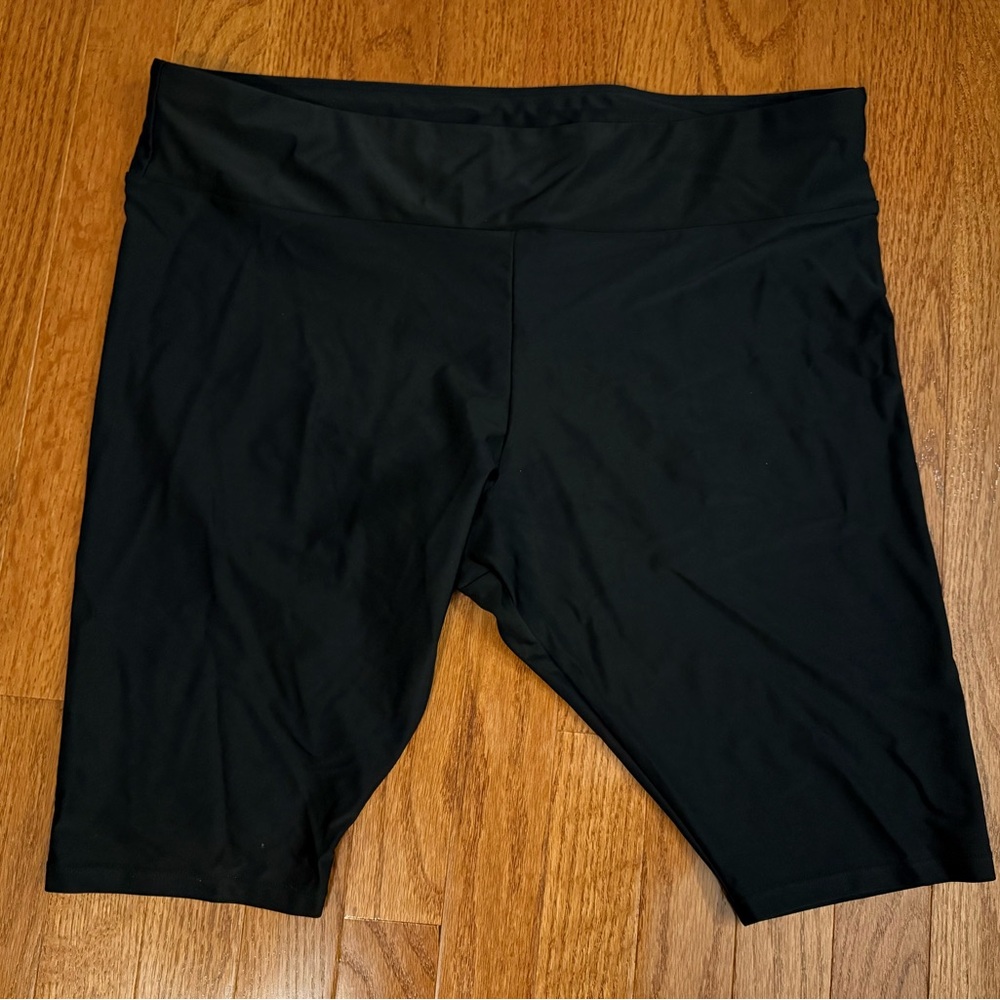 NWT Modli Black Swim Shorts Size 1X